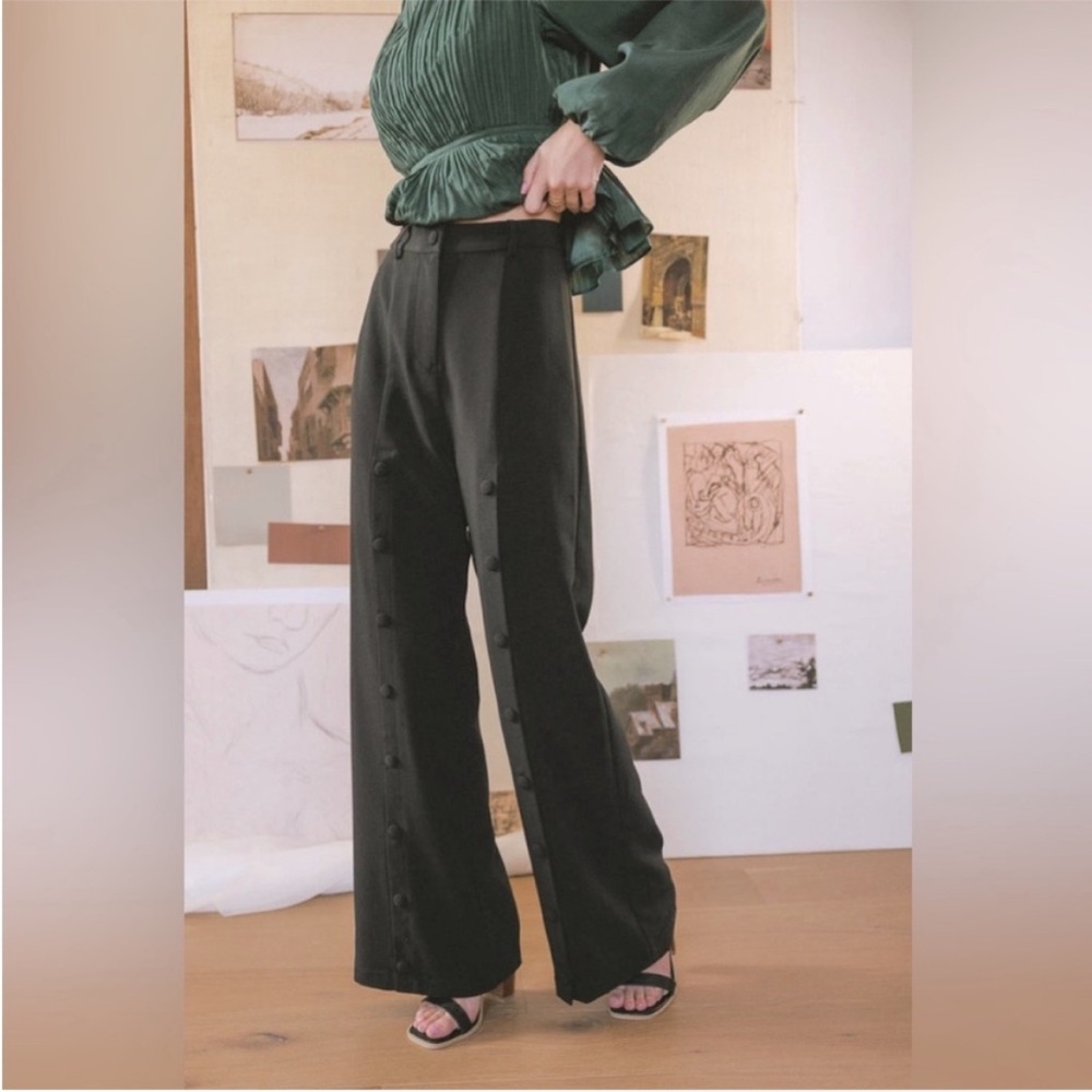BOHME SYLVIE WIDE LEG PANTS